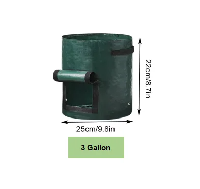 5 PCS Vegetable Grow Bag Planting Bags