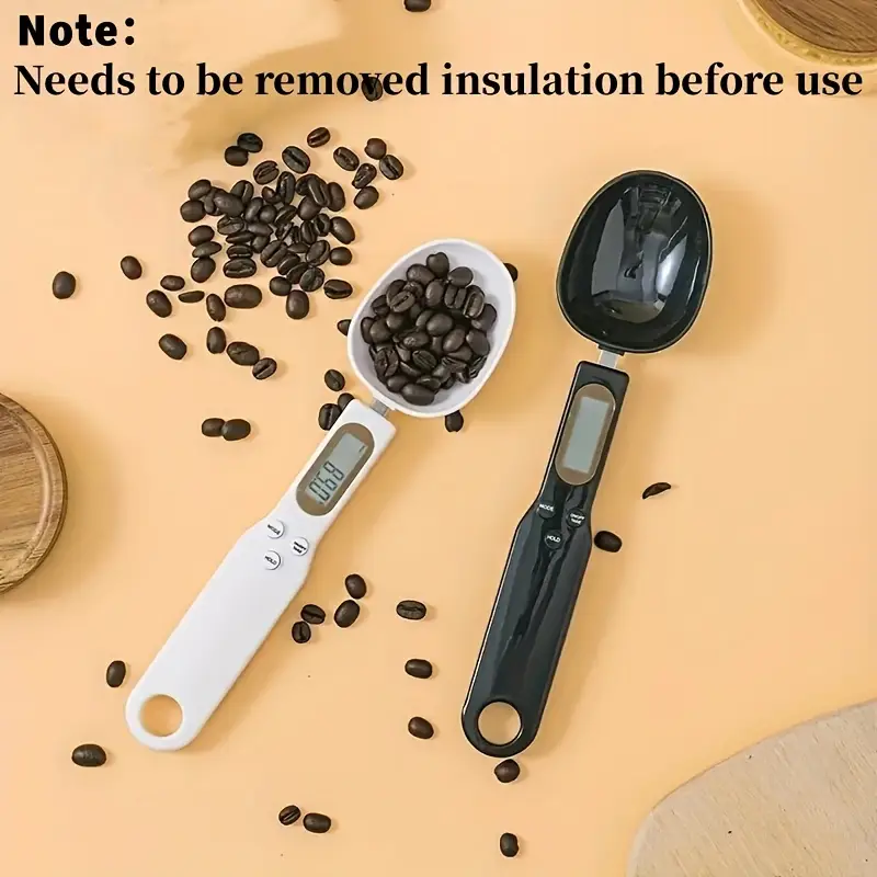 Mini Spoon Food Scale Digital Kitchen Electronic LCD Food Scale (0.1–500g) - CartRare