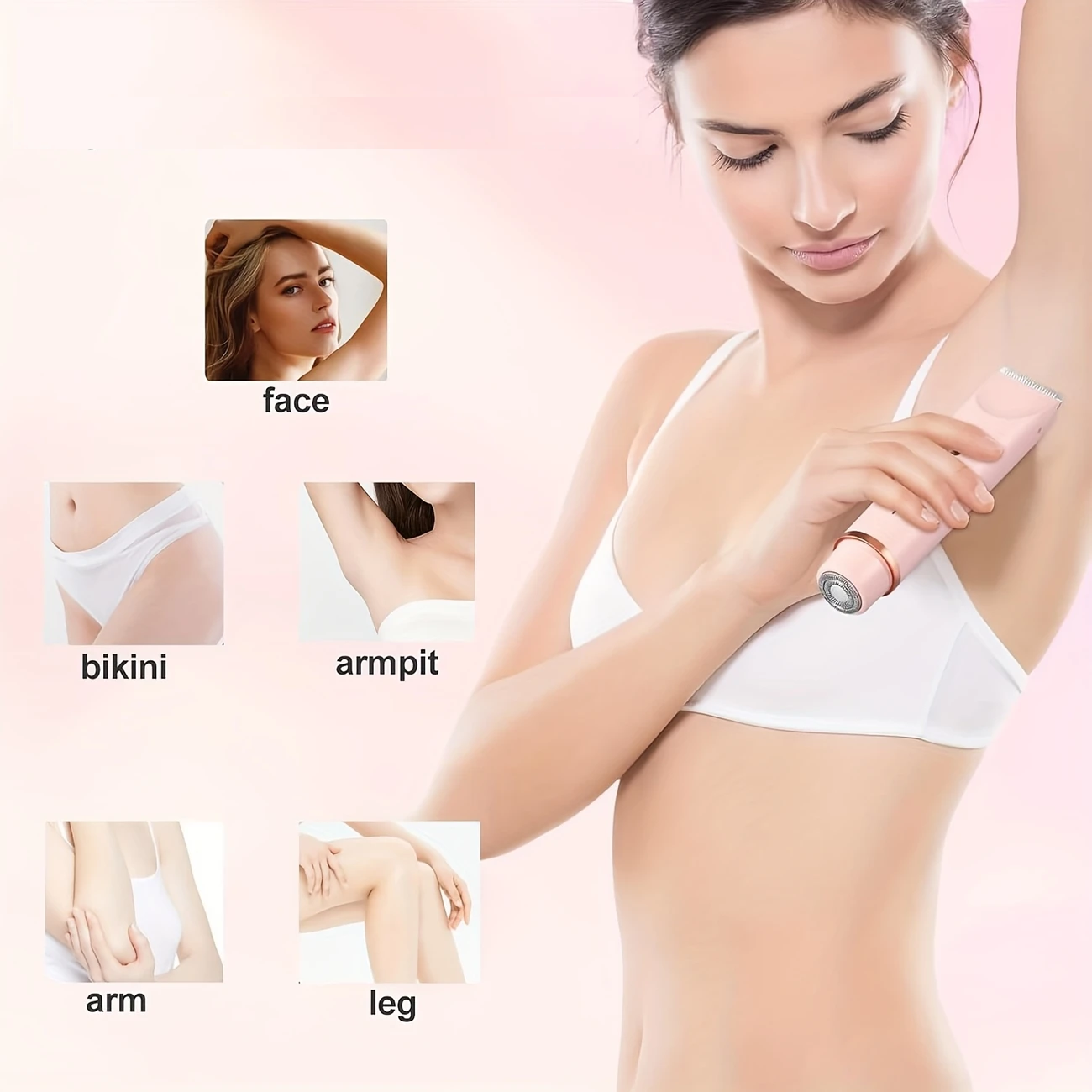 2-in-1 Bikini & Facial Trimmer for Women - CartRare