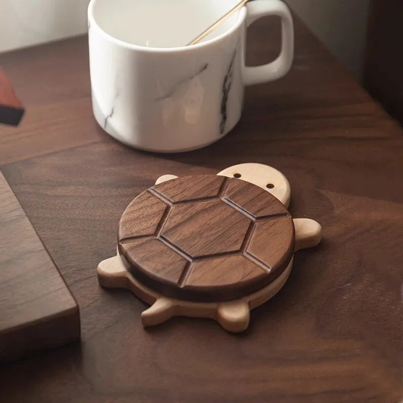 Searal Turtle Coaster – Stylish Ocean-Inspired Drink Coaster for Home and Office Decor - CartRare