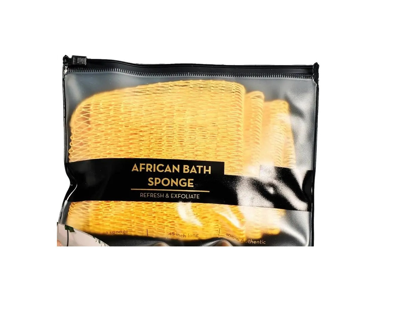 African Net Body Exfoliator & Reusable Bath Sponge