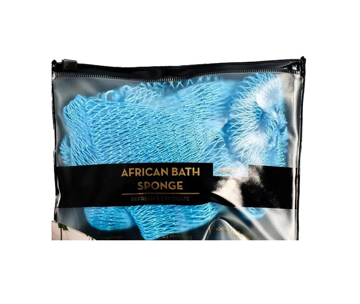 African Net Body Exfoliator & Reusable Bath Sponge
