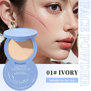 Long-Last Makeup Powder Cake – Oil Control & Flawless Finish!