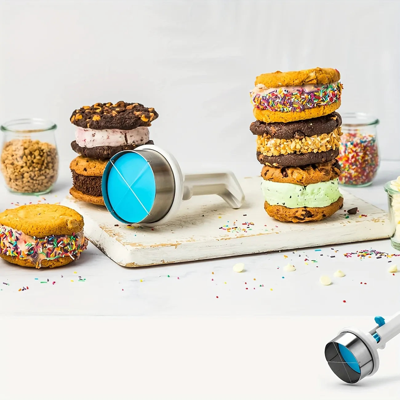 Scoop & Serve: Easy Release Sandwich Cookie Scoop - CartRare