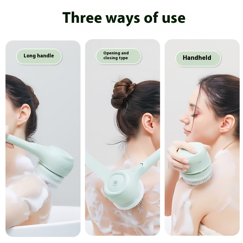 Electric Body Brush – Deep Cleansing & Exfoliating Skin Care Brush for Shower & Spa Use