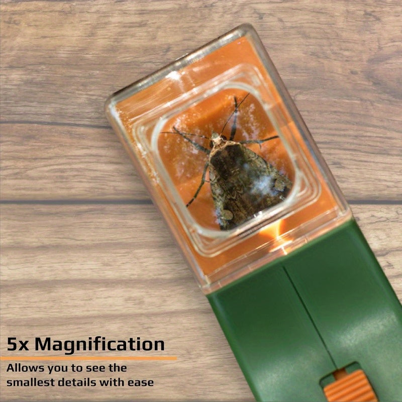 Bug Catcher Insect Viewer for Kids 5x Magnifier Toy Magnifier Tool