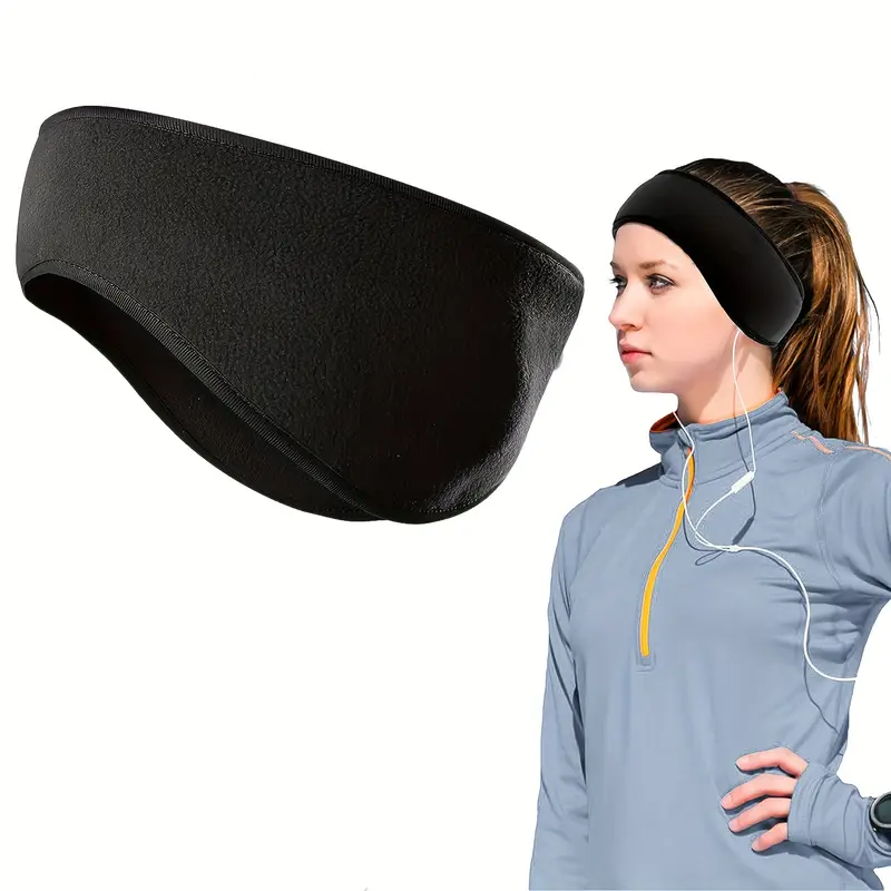 Polar Fleece Ear Warmer Headband – Winter Sports Muff