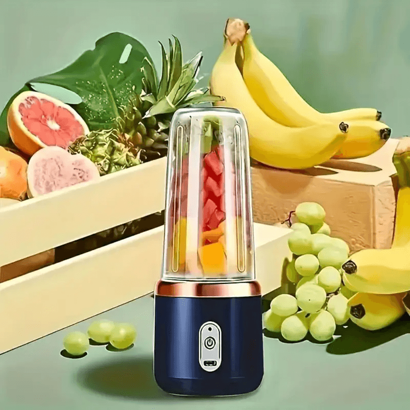 Portable USB Juicer Blender – Multifunction Electric Fruit Mixer for Smoothies, Shakes & Juices - CartRare