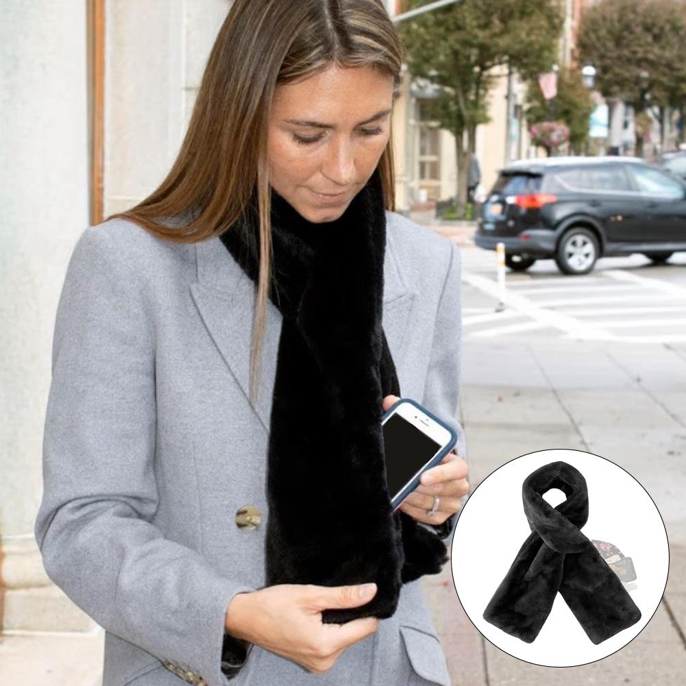 Faux Fur Scarf – Soft & Cozy Winter Wrap for Women & Men