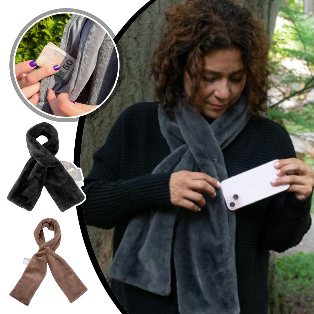 Faux Fur Scarf – Soft & Cozy Winter Wrap for Women & Men