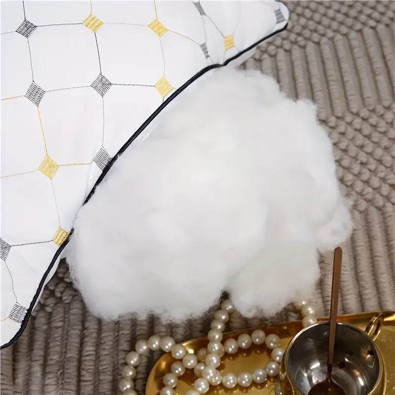 Orthopedic Hotel-Style Pillow for Neck Support and Cervical Spine Relief - CartRare