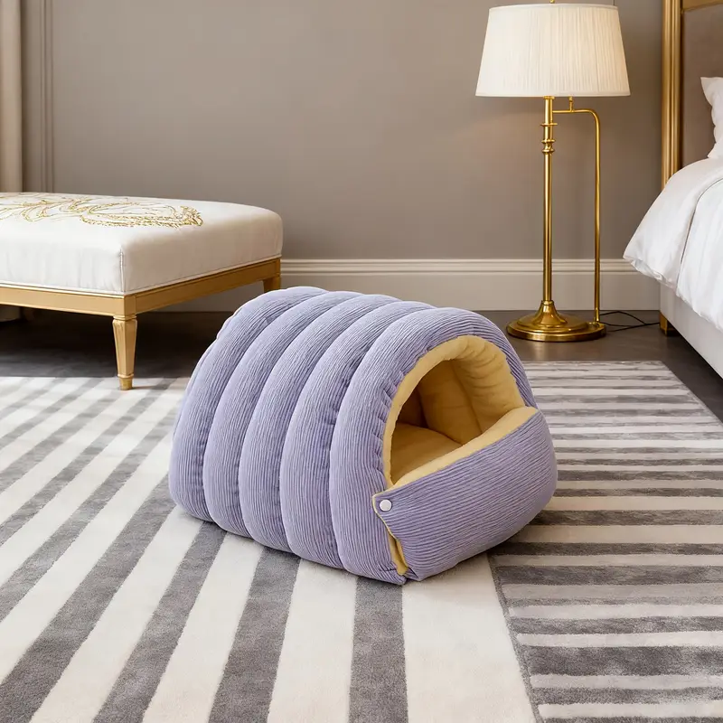 Winter Warm Pet Sleeping Nest Four Seasons Soft Cat Cave Bed for Cats & Small Dogs