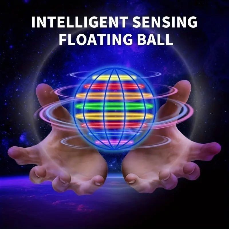 LED Flying Spinner Ball Drone – Magic Hover Toy Gift for Kids - CartRare