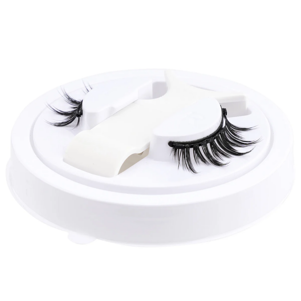 Reusable Magnetic Eyelashes Set Mink Lashes with Tweezers - CartRare