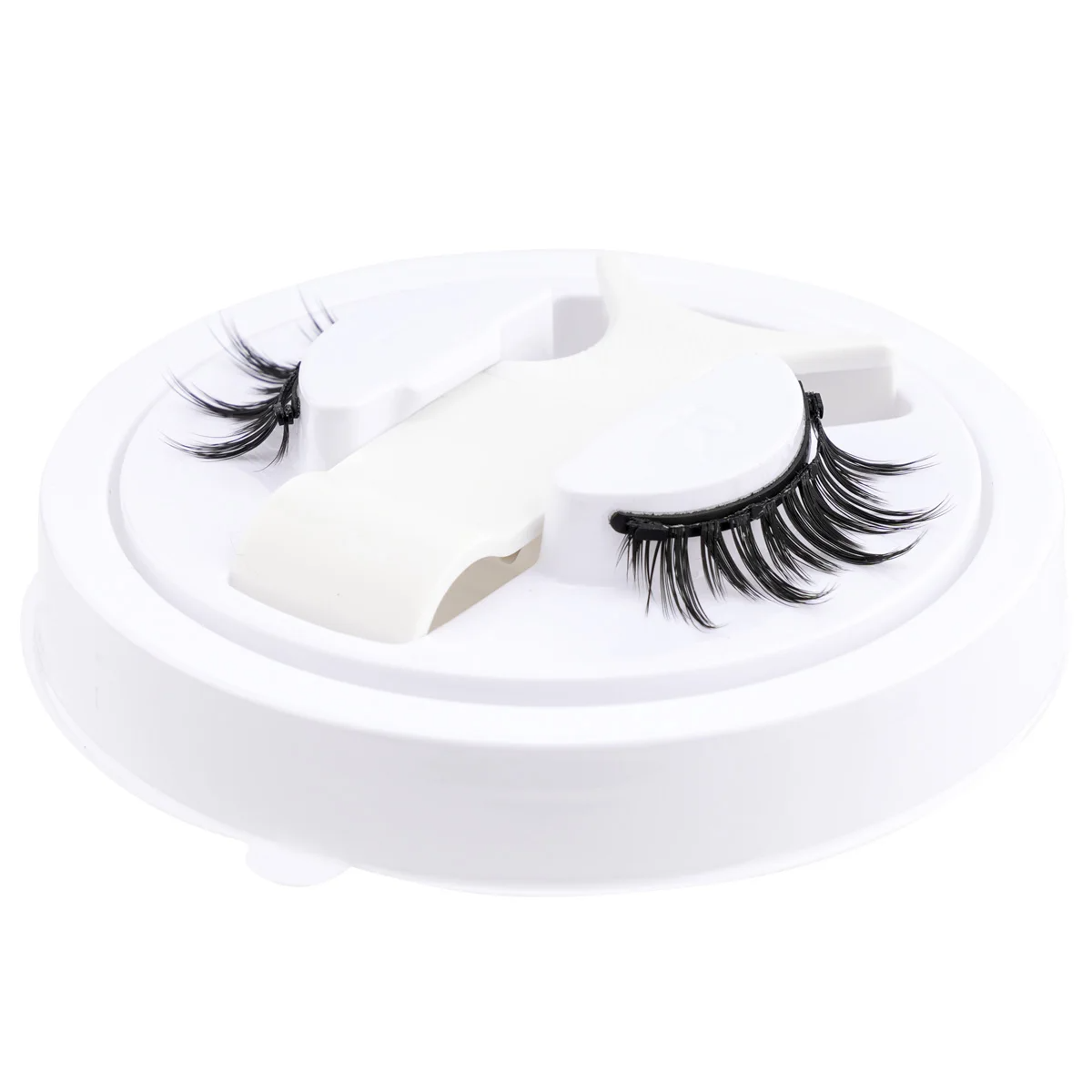 Reusable Magnetic Eyelashes Set Mink Lashes with Tweezers - CartRare