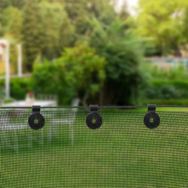 Durable Shade Cloth Clips For Gardens, Greenhouses & More - CartRare