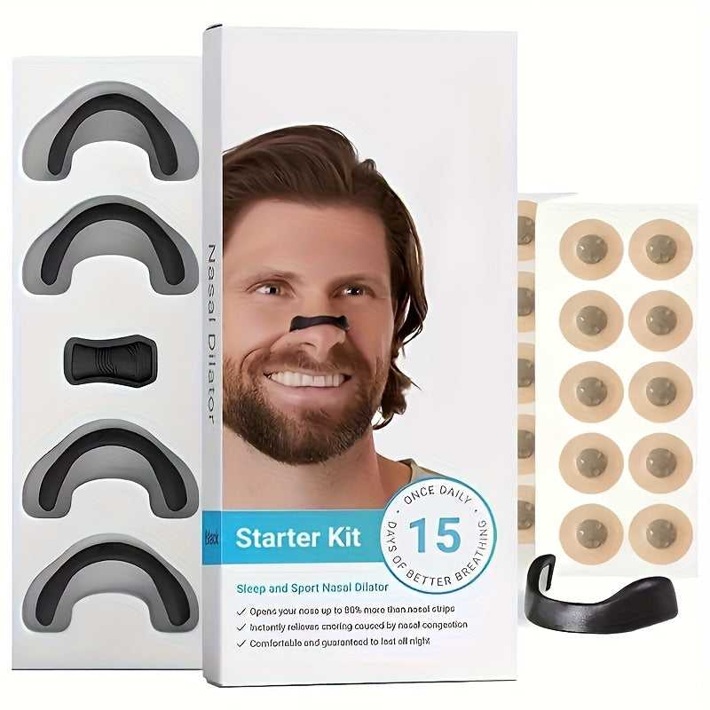 Unisex Nasal Dilators for Snore Relief & Easy Breathing Anti-Slip Design - CartRare