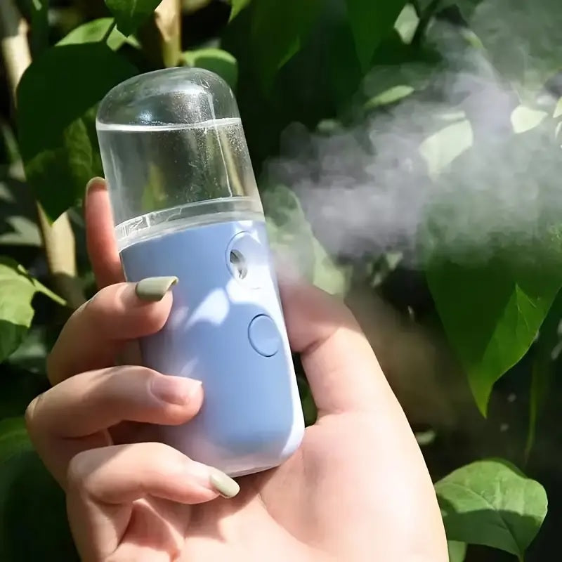Nano Mist Facial Steamer – Portable 30ml Cool Mist Sprayer for Skin Hydration and Refreshing - CartRare
