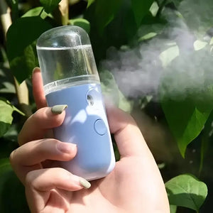 Nano Mist Facial Steamer – Portable 30ml Cool Mist Sprayer for Skin Hydration and Refreshing - CartRare