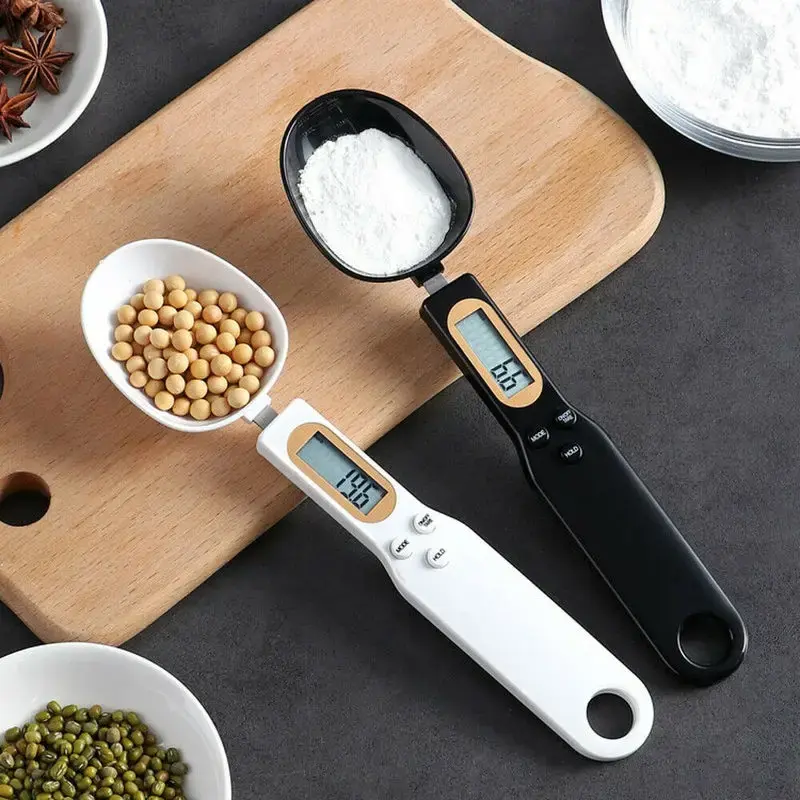 Mini Spoon Food Scale Digital Kitchen Electronic LCD Food Scale (0.1–500g) - CartRare