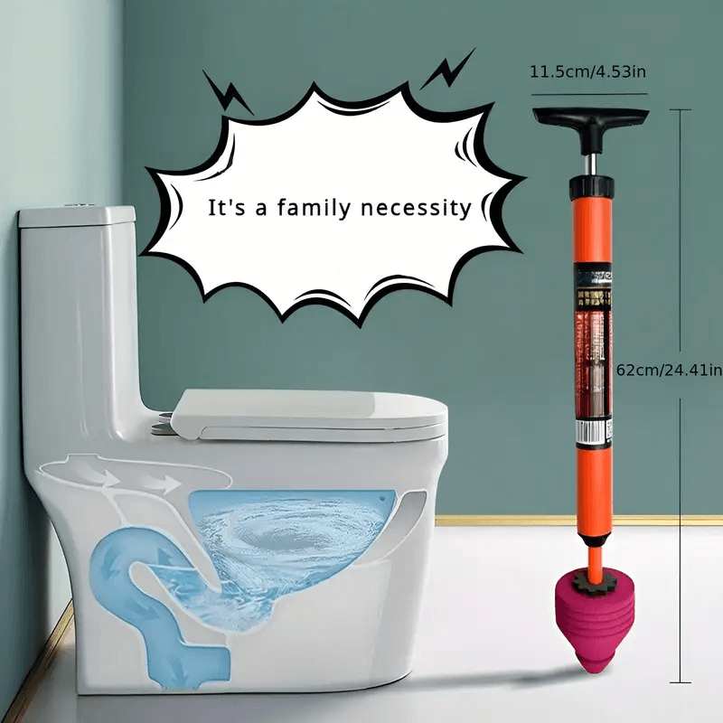 Plunge-Free Power Shot – Unclog Toilets in Seconds! - CartRare