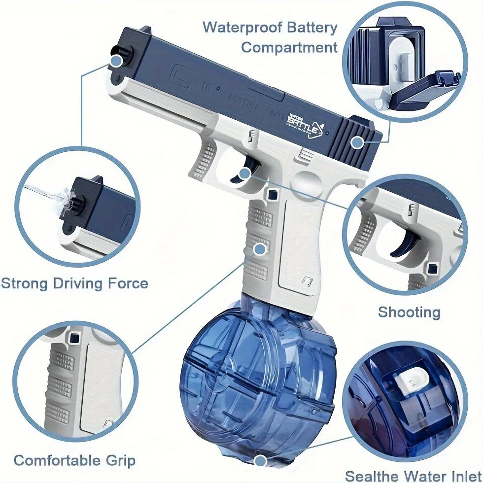 M416 Full Automatic Electric Water Gun – Outdoor Summer Toy for Kids - CartRare