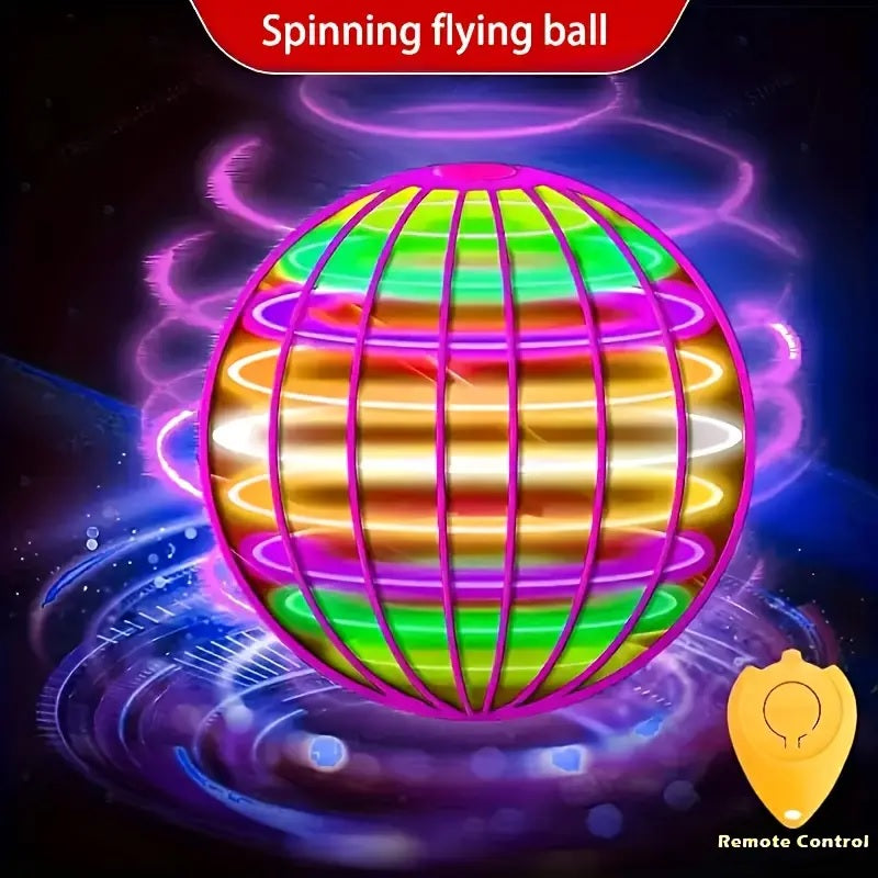 LED Flying Spinner Ball Drone – Magic Hover Toy Gift for Kids - CartRare
