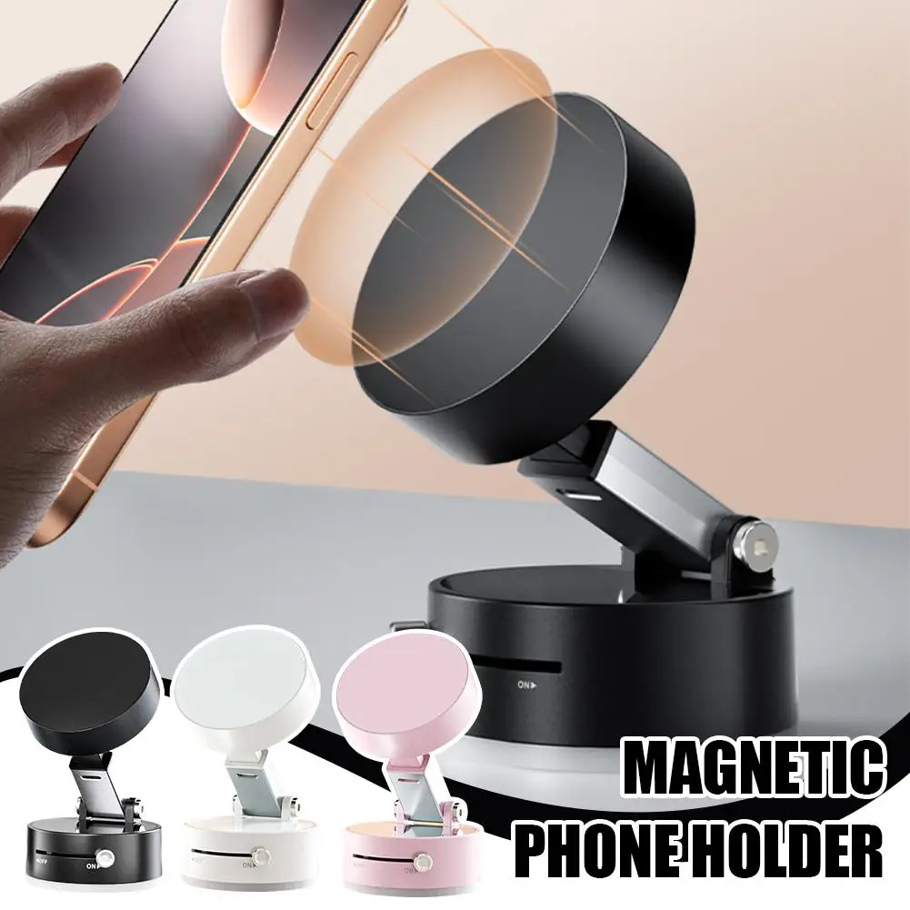 Double-Sided Magnetic Suction Phone Holder Foldable & Adjustable Stand - CartRare