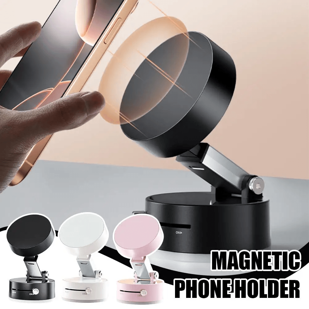 Double-Sided Magnetic Suction Phone Holder Foldable & Adjustable Stand - CartRare