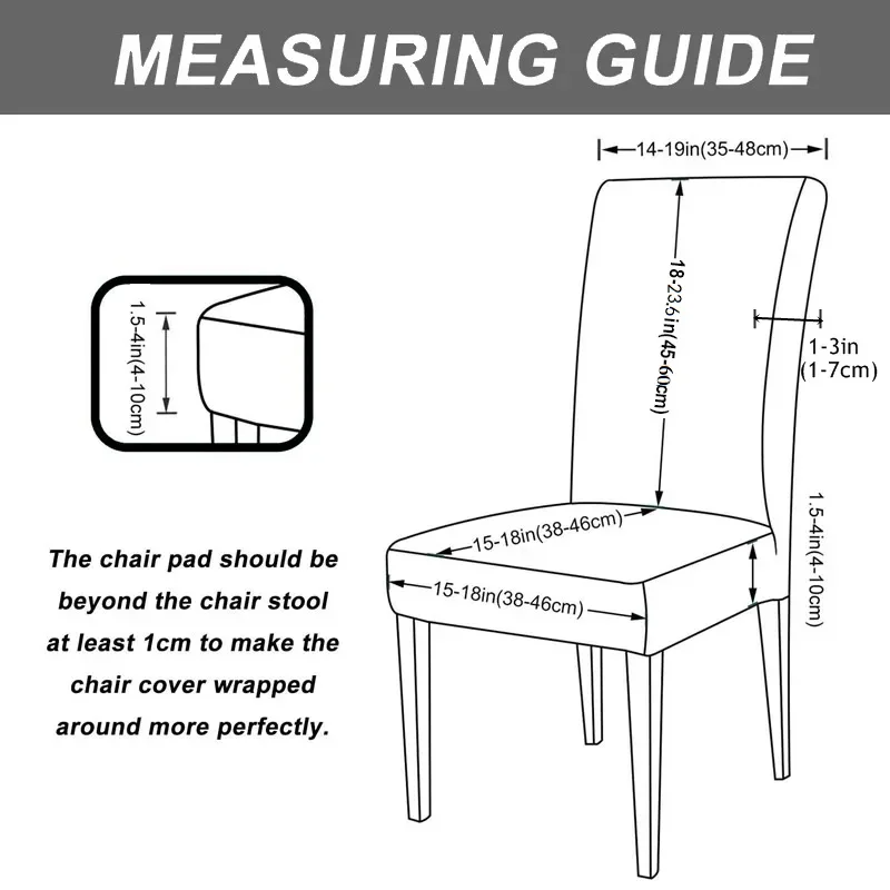 Elastic Dining Room Chair Cover - CartRare
