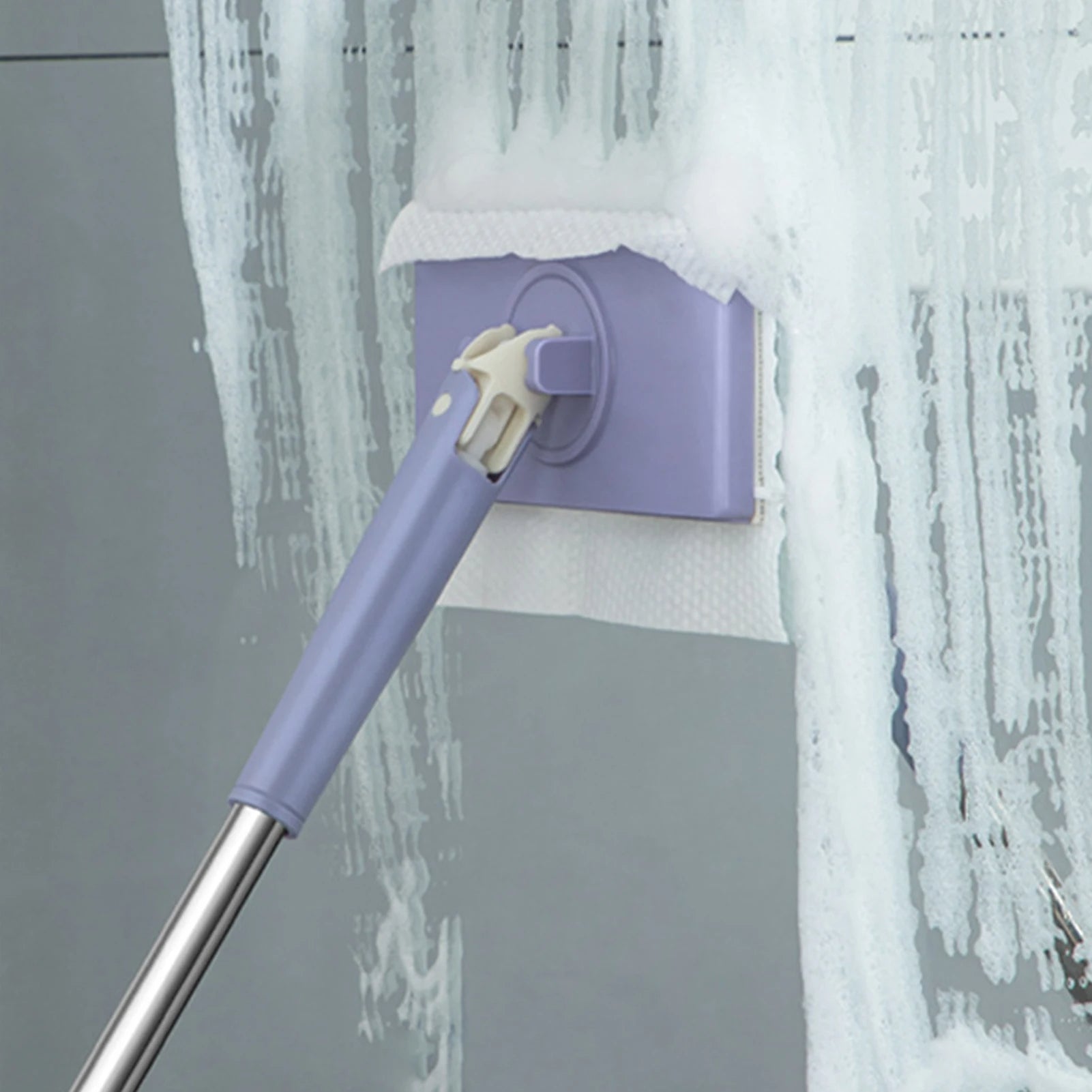 Quick Clean: Mini Mop with Swappable Cloths