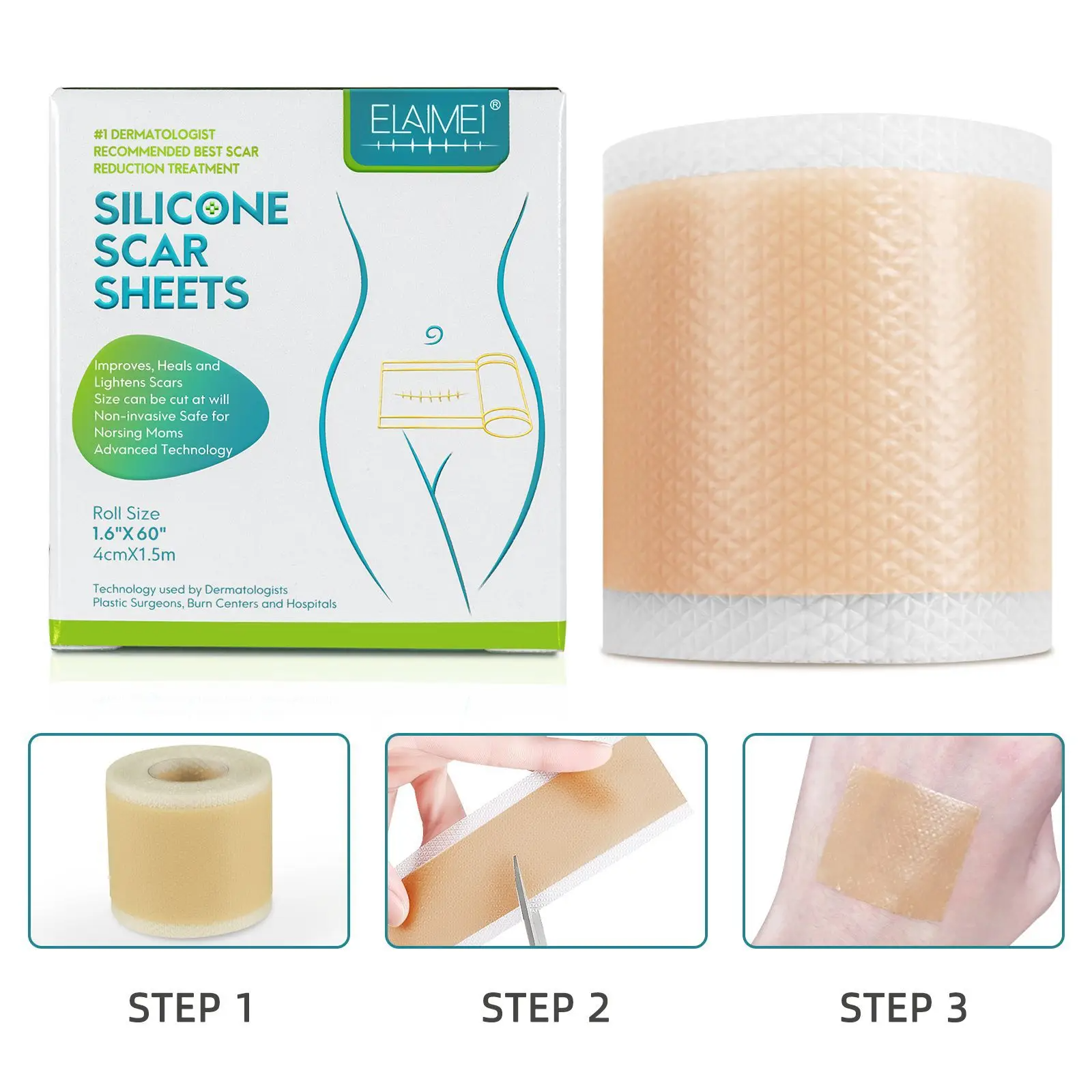 Silicone Scar Tape Reusable - CartRare