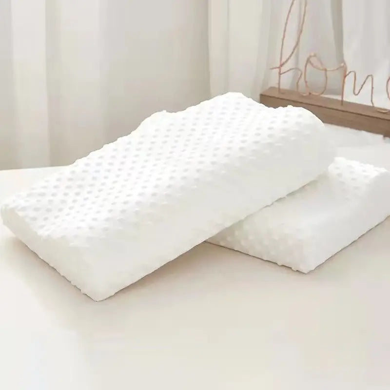 Orthopedic Memory Foam Long Pillow for Neck and Spine Support - Bedding - CartRare