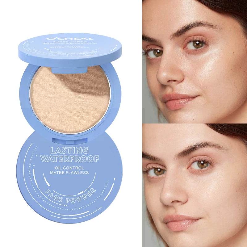 Long-Last Makeup Powder Cake – Oil Control & Flawless Finish! - CartRare