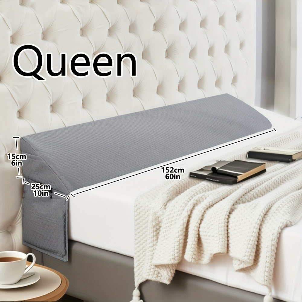 Bed Wedge Pillow Gap Filler for Headboard & Mattress