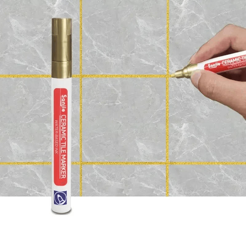 Waterproof Grout Filler Pen for Tile Repair – 1 PCS - CartRare
