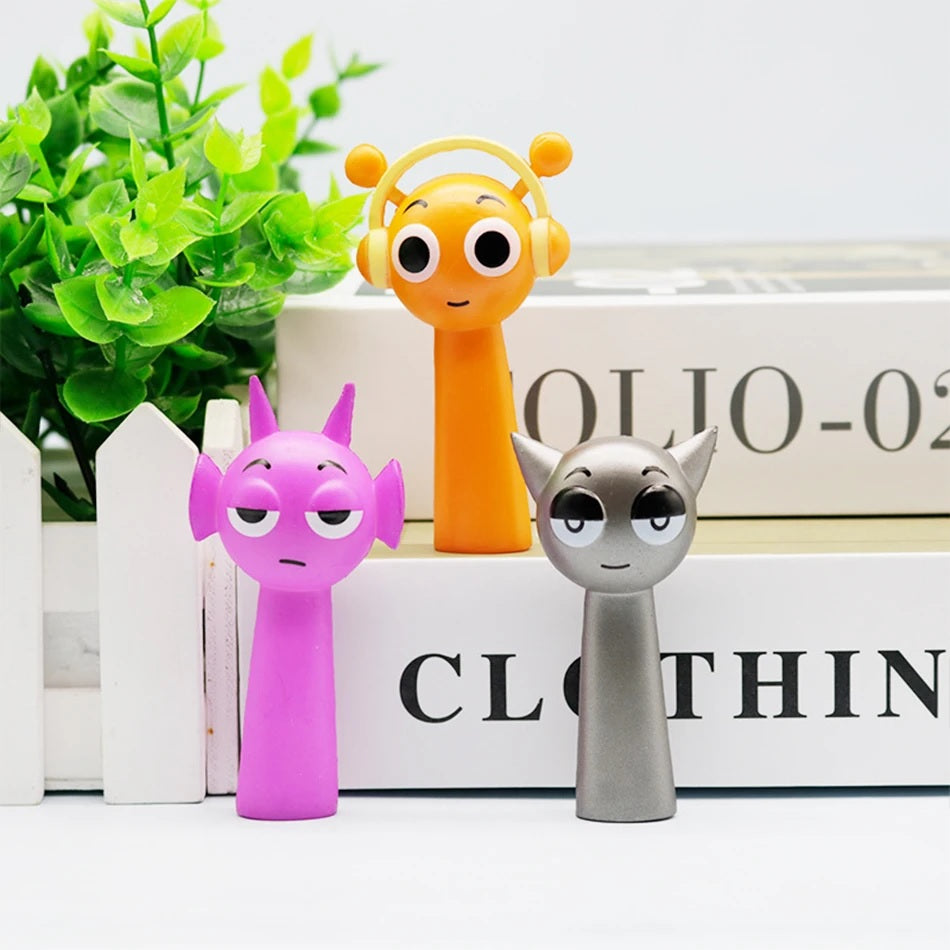 Funny Sprunki Action Figure Set – 12PCS Cartoon Toys Gift - CartRare