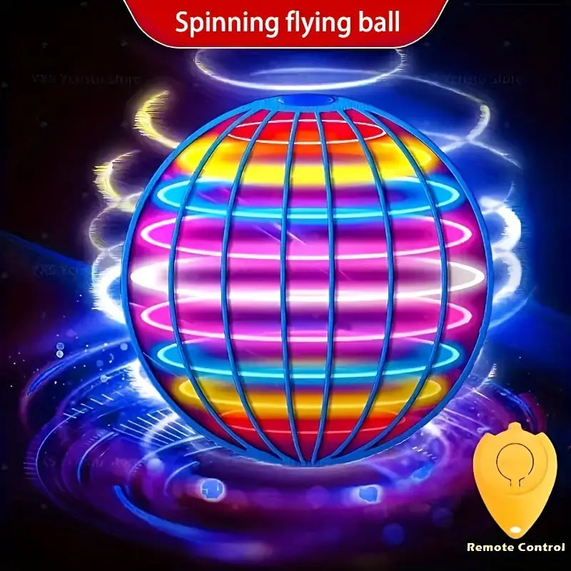 LED Flying Spinner Ball Drone – Magic Hover Toy Gift for Kids - CartRare