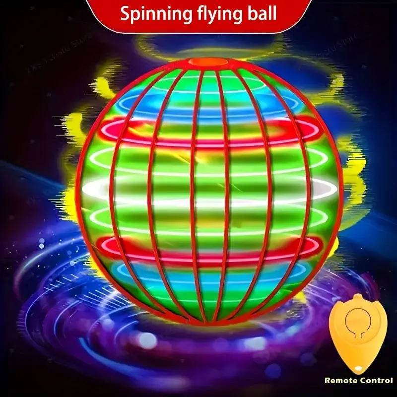 LED Flying Spinner Ball Drone – Magic Hover Toy Gift for Kids - CartRare