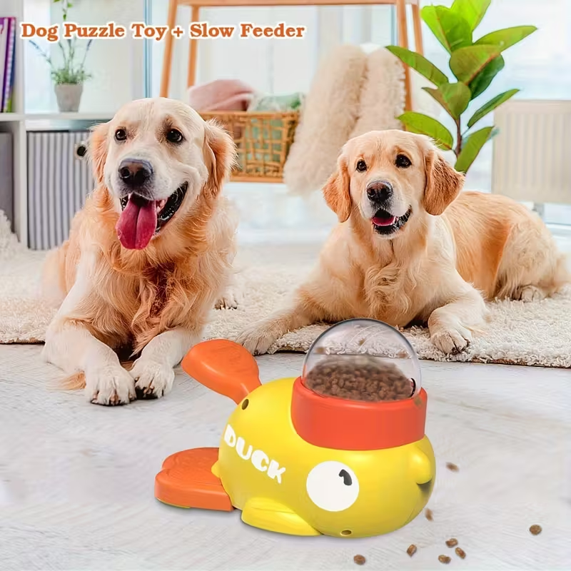 Interactive Duck Feeder – Peck & Play for Curious Pets!