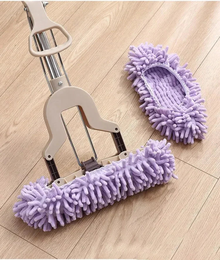 2 Pcs Mop Slippers Dust Cleaning Covers - CartRare