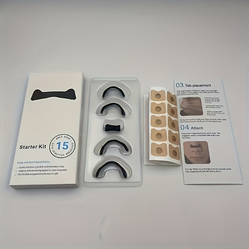 Unisex Nasal Dilators for Snore Relief & Easy Breathing Anti-Slip Design - CartRare