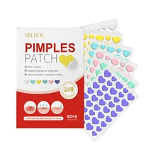 Pimple Patch Acne Dots Heart, Star, Flower & Round Shapes - CartRare