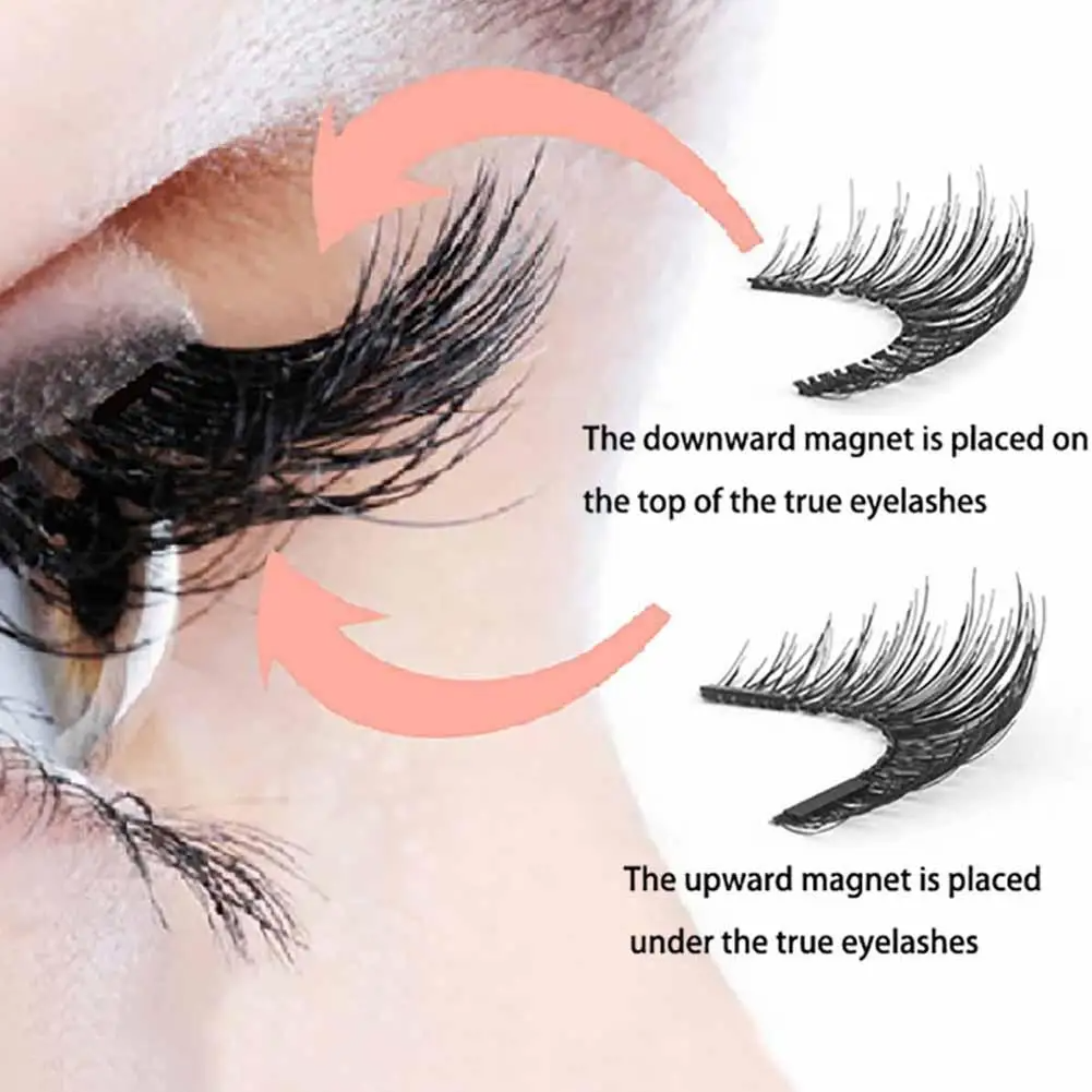 Reusable 3D Magnetic Eyelashes - CartRare