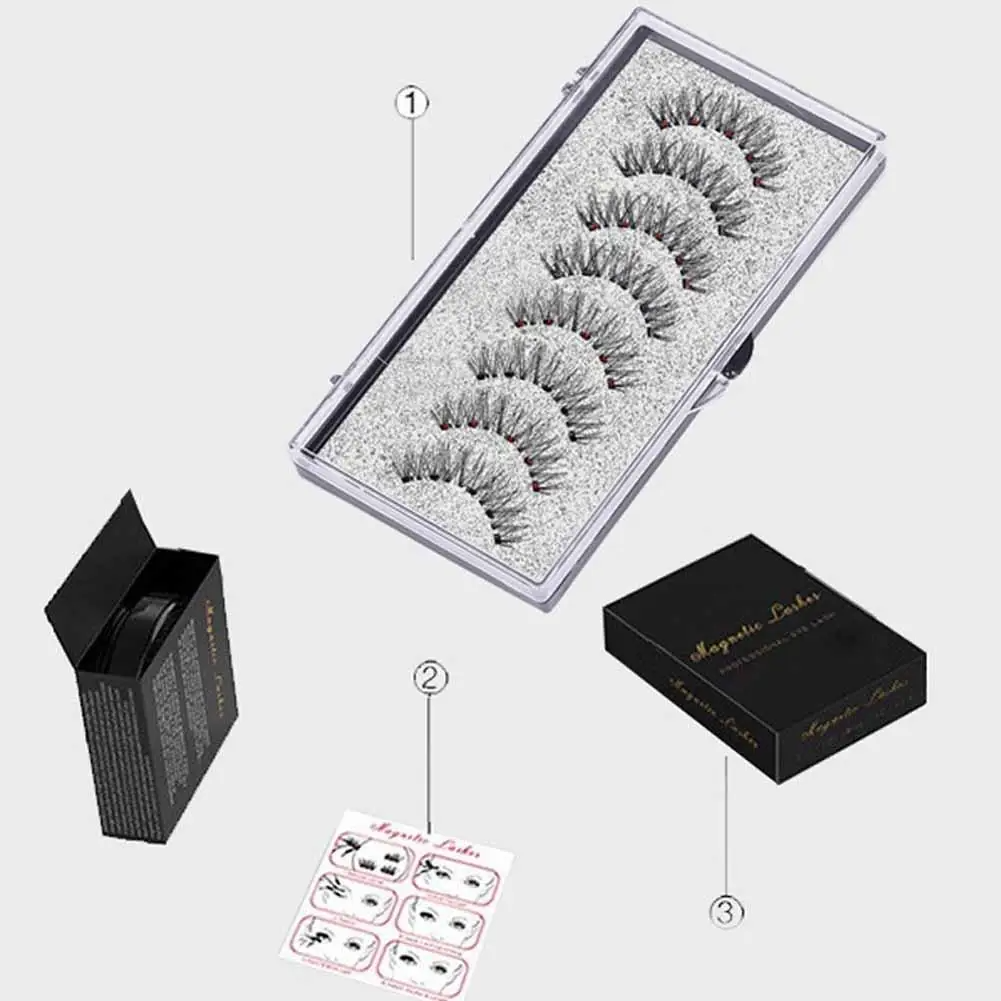 Reusable 3D Magnetic Eyelashes - CartRare