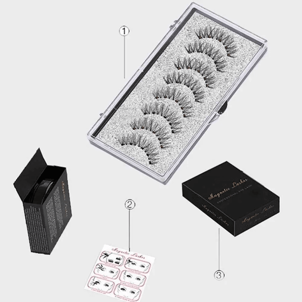 Reusable 3D Magnetic Eyelashes - CartRare