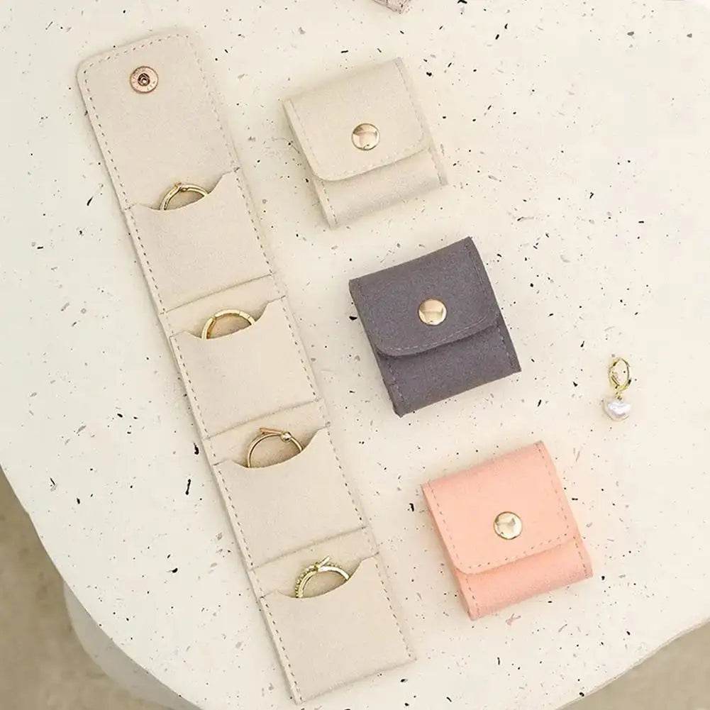 TravelSpark Mini Jewelry Bag – Compact & Secure Style - CartRare