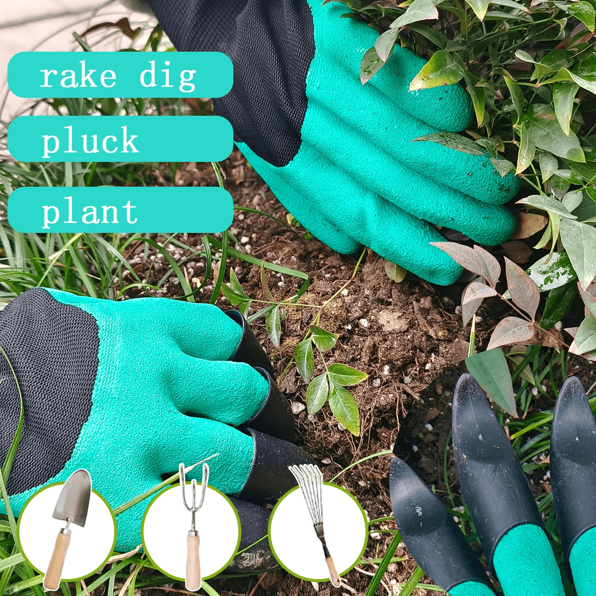 Gardening Gloves With Claws - CartRare