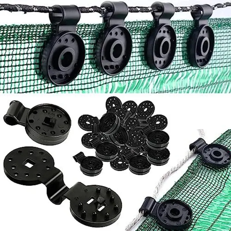 Durable Shade Cloth Clips For Gardens, Greenhouses & More - CartRare