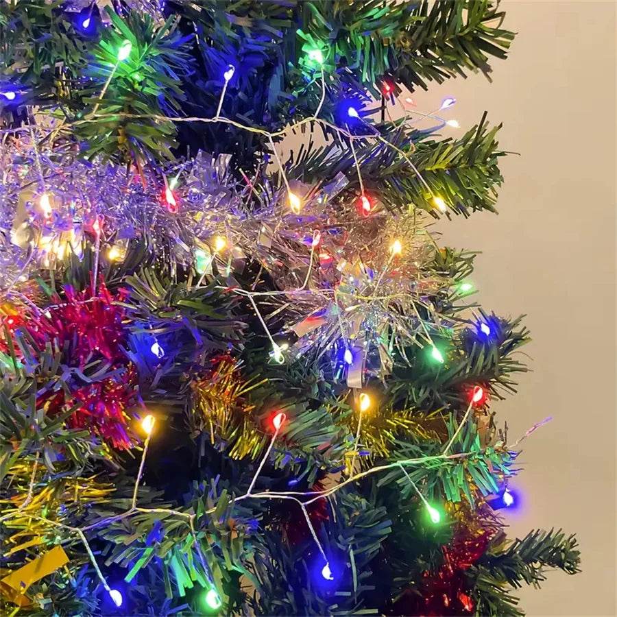 Glow Festive: Copper Wire LED Firecracker String - CartRare